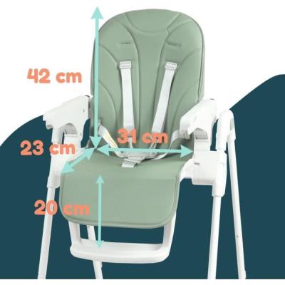Chaise haute LOOPING - Multifonctions - Compact