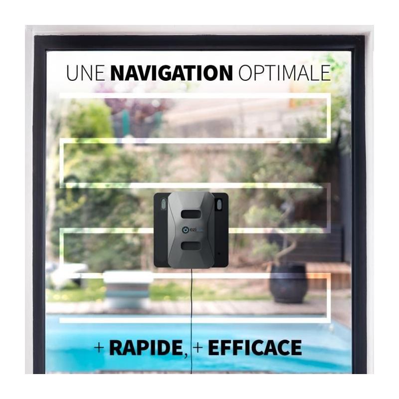 Robot Lave-vitres EZICLEAN Windobot S6 ULTRA - Performant et Silencieux