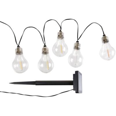 Guirlande solaire guinguette GALIX - Illuminez votre extérieur!