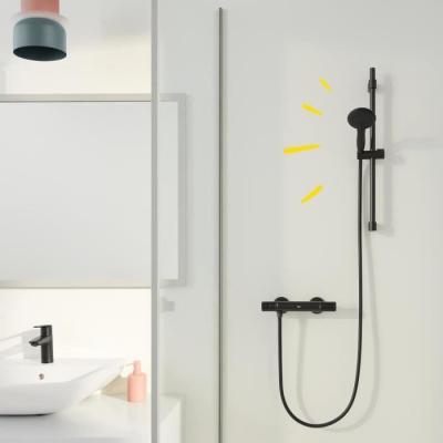 Ensemble de douche GROHE Vitalio Start 110 - Noir et économie d'eau