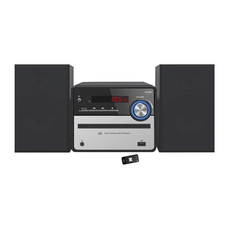 Chaîne Hifi bluetooth 5.0 INOVALLEY CH37-BTH - Lecteur CD - 2 x 25W