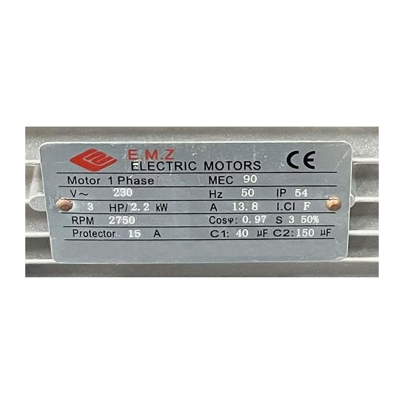 Moteur électrique 3CV/230V avec poulie - DOMAC: Puissance et fiabilité