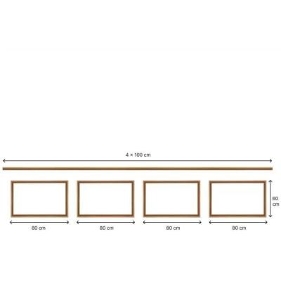 Kit moulure de soubassement 4m - NORDLINGER PRO - Moulure murale