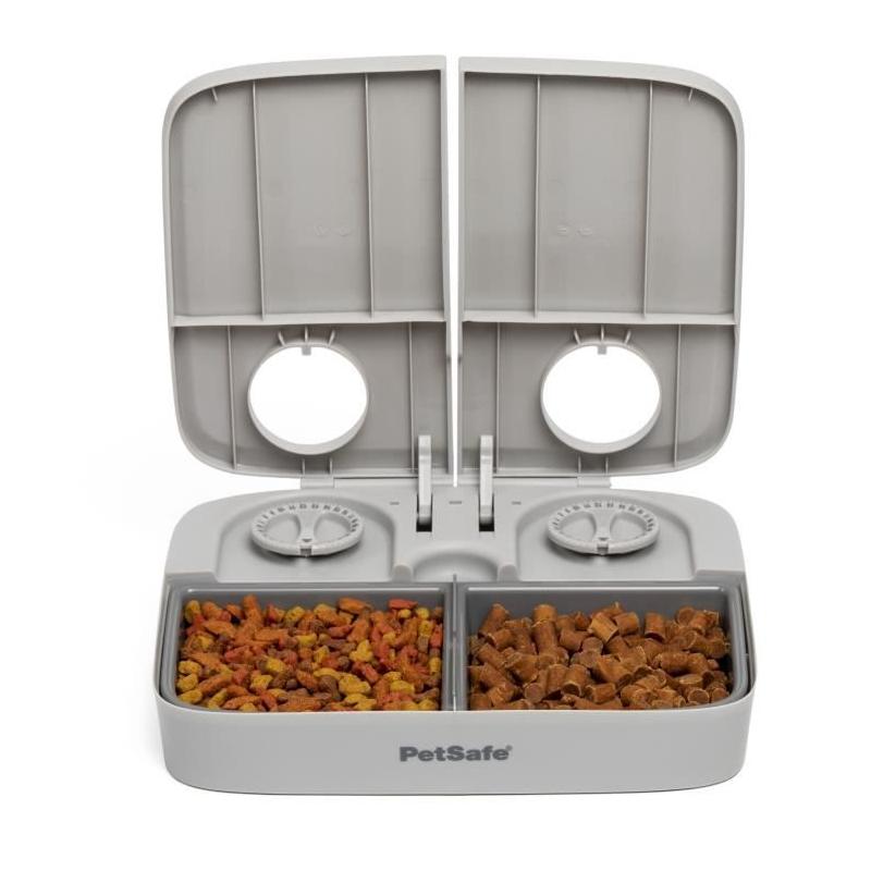 Distributeur automatique 2 repas PETSAFE - Sans BPA - 300g