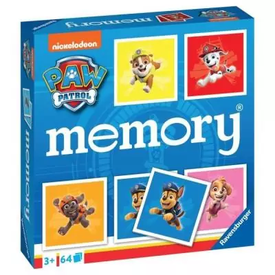 Jeu de mémoire Ravensburger Pat'Patrouille - Amusez-vous à mémoriser!