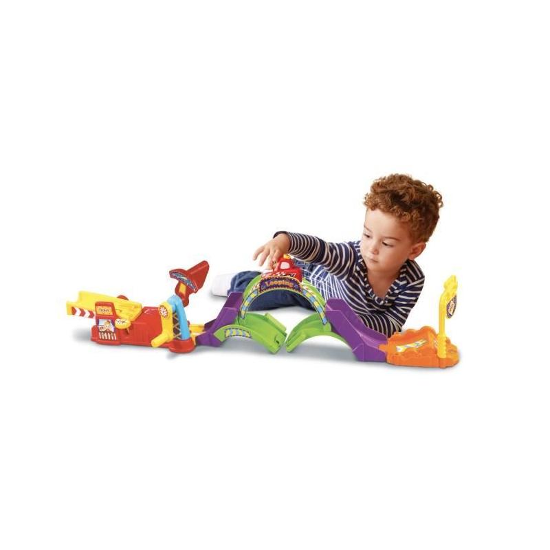 Circuit miniature VTECH Tut Tut Bolides Looping Jaune - 12 mois+