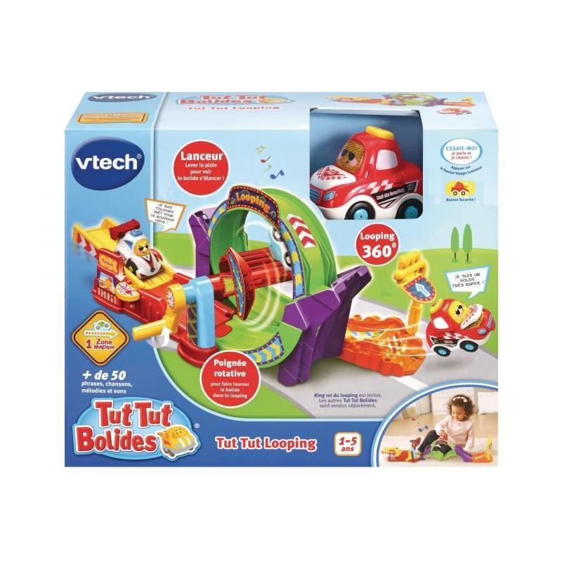 Circuit miniature VTECH Tut Tut Bolides Looping Jaune - 12 mois+