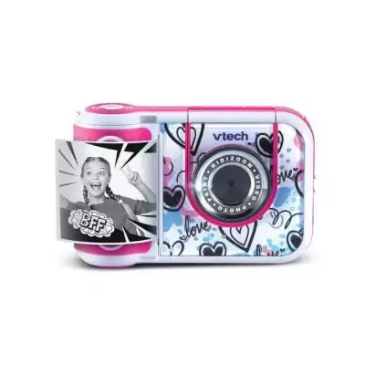 VTECH KIDIZOOM PRINT CAM (ROSE) - Appareil photo enfant compact