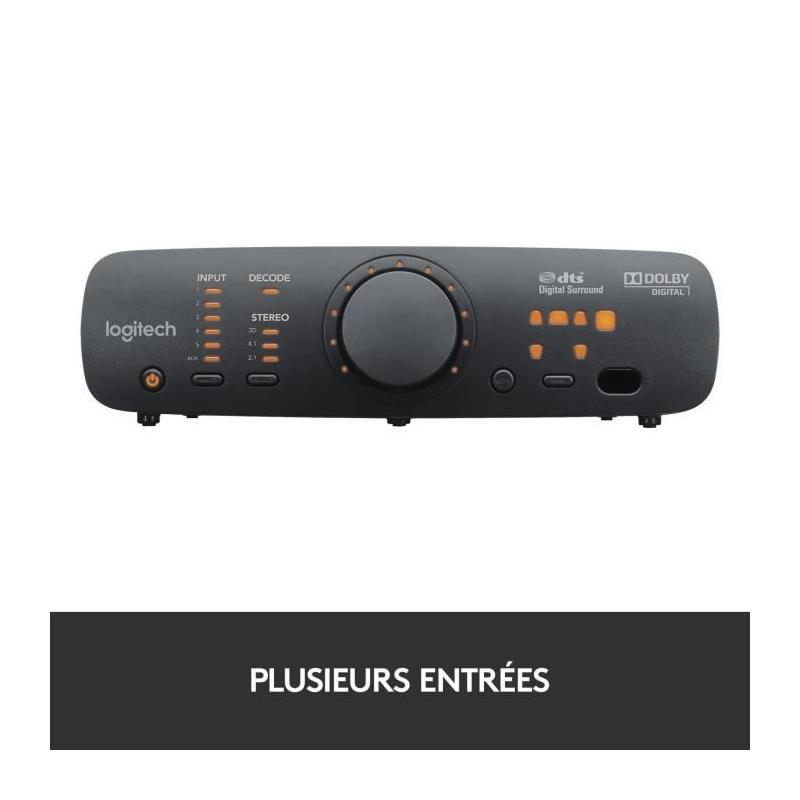 Enceinte PC Logitech Z906 Noir 5.1 - Son Surround Immersif