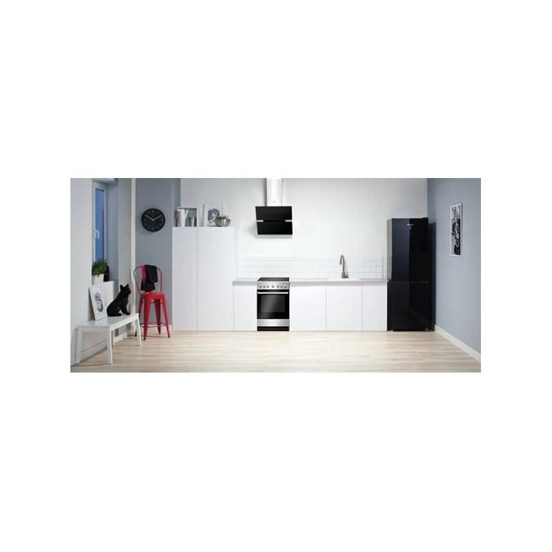 Cuisinière Vitrocéramique 60x60 cm Silver - AMICA ACV6003S