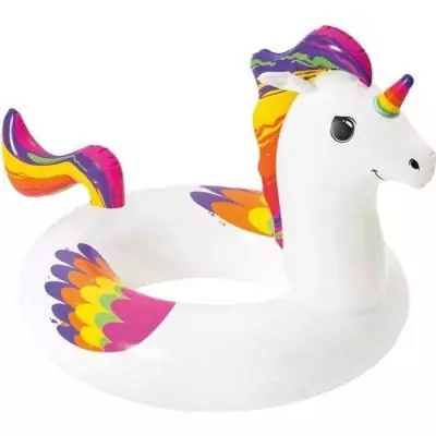 Bouée licorne Fantasy: diamètre 91 cm | Jeux de piscine