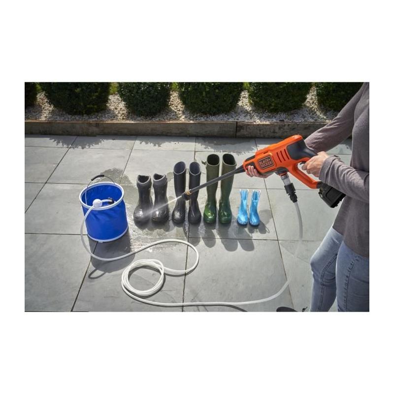 Nettoyeur Haute Pression sans fil BLACK+DECKER BCPC18B-XJ