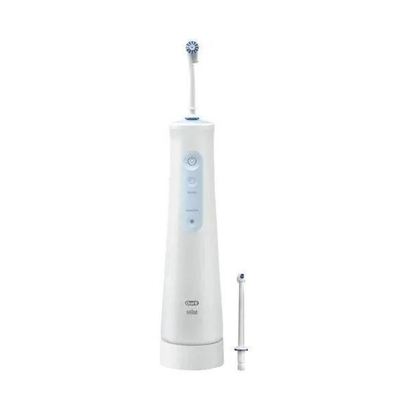 Brosse a dents électrique Oral B Jet Dentaire Oral B Aquacare 4 BLANC