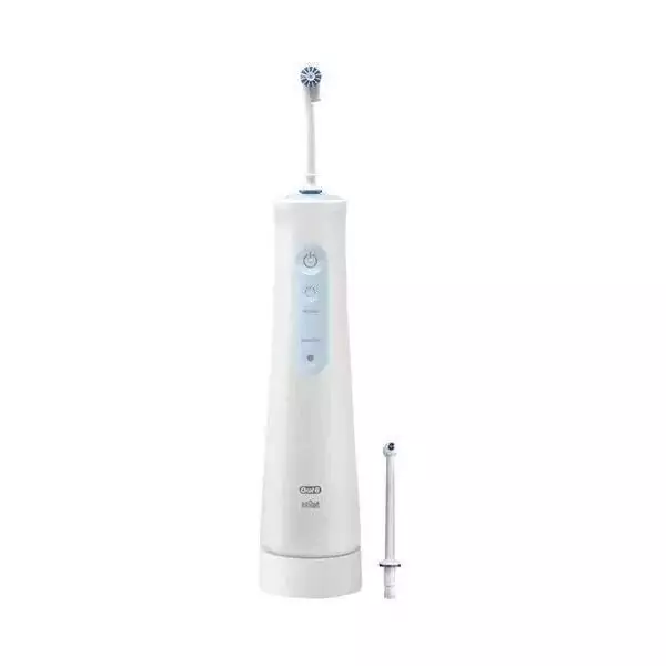 Brosse a dents électrique Oral B Jet Dentaire Oral B Aquacare 4 BLANC