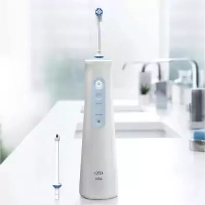 Hydropulseur Oral B Aquacare 4 BLANC - Brosse à dents électrique