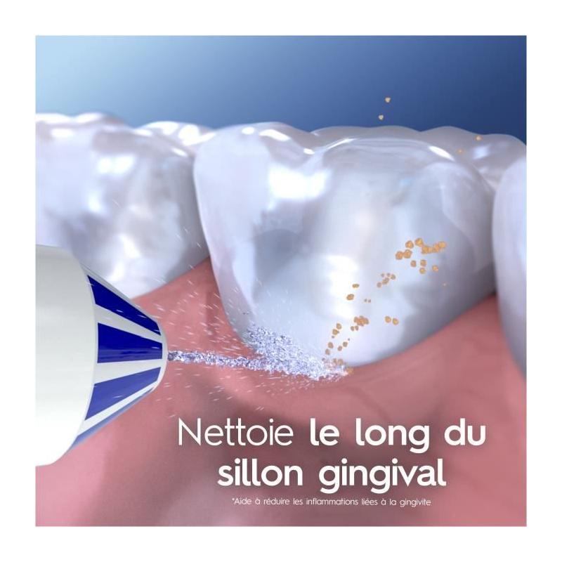 Hydropulseur Oral B Aquacare 4 BLANC - Brosse à dents électrique