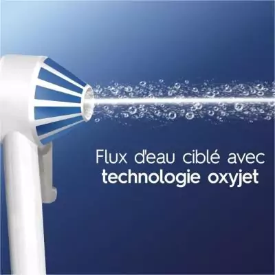Hydropulseur Oral B Aquacare 4 BLANC - Brosse à dents électrique
