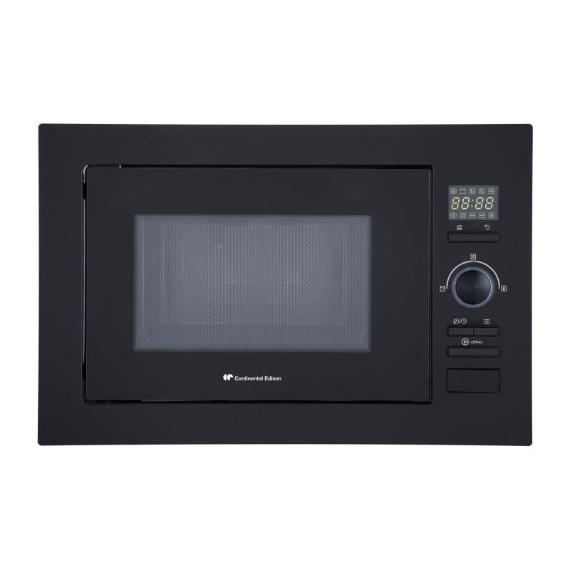 Micro-ondes grill encastrable Continental Edison 25L Noir