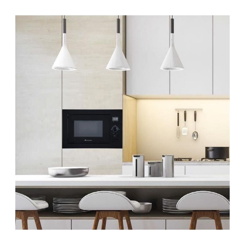 Micro-ondes grill encastrable Continental Edison 25L Noir