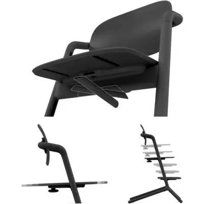Chaise haute évolutive CYBEX LEMO 2 - Pack 3 en 1 - Noir