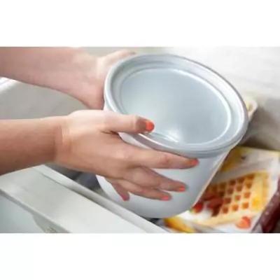 Sorbetière compacte DOMO - 1L blanc - 12W