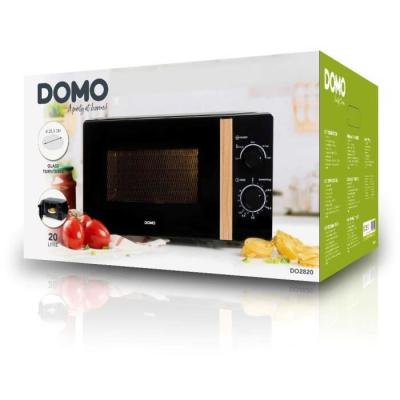 Micro-ondes DOMO DO2820: Compact et puissant, idéal pour votre cuisine