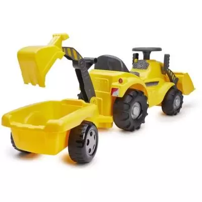 Porteur travaux publics jaune ECOIFFIER - 498 - Pour jouer dès 12 mois