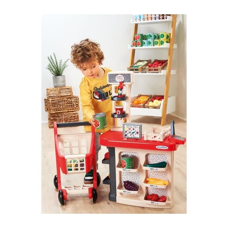 Kit de caisse + chariot - Pour un vrai magasin - ECOIFFIER