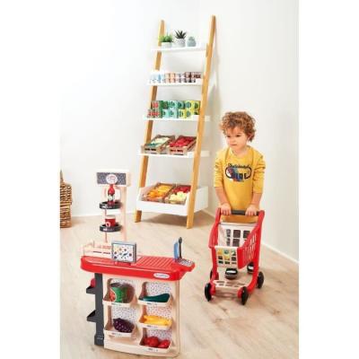 Kit de caisse + chariot - Pour un vrai magasin - ECOIFFIER