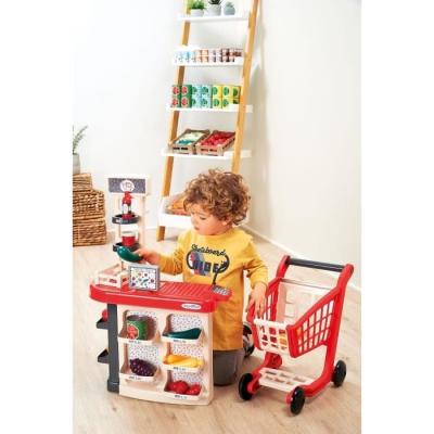 Kit de caisse + chariot - Pour un vrai magasin - ECOIFFIER