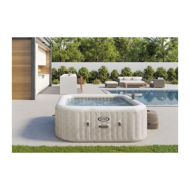 Spa gonflable INTEX Chevron 6 places 196x196x71 cm