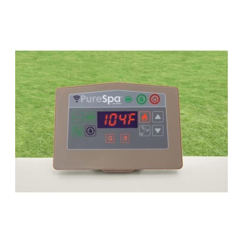 Spa gonflable INTEX Chevron 6 places 196x196x71 cm