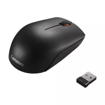 Souris sans Fil Lenovo 300 Noir - Compacte et Ergonomique