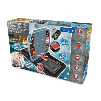 Jeu de bataille navale électronique parlante et lumineux - 2 joueurs