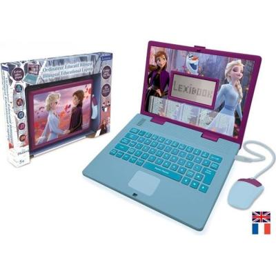 Ordinateur Educatif Bilingue La Reine des Neiges - 124 activités - LEXIBOOK