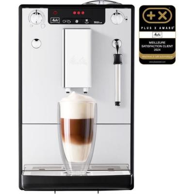 Machine à Café Melitta Solo & Milk - Argent, Compact et Performant