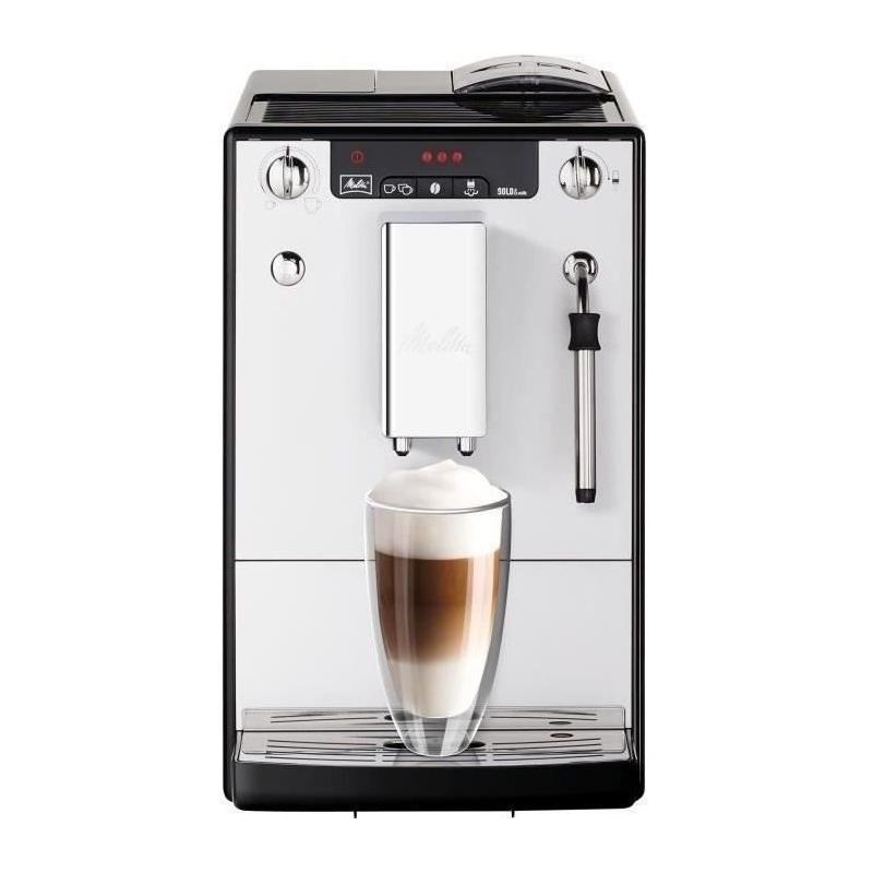Machine à Café Melitta Solo & Milk - Argent, Compact et Performant
