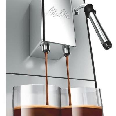 Machine à Café Melitta Solo & Milk - Argent, Compact et Performant