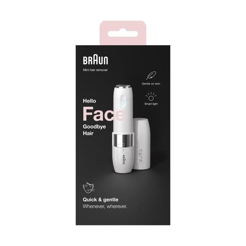 Rasoir Visage électrique pour femme Braun Face Mini FS1000 - Blanc