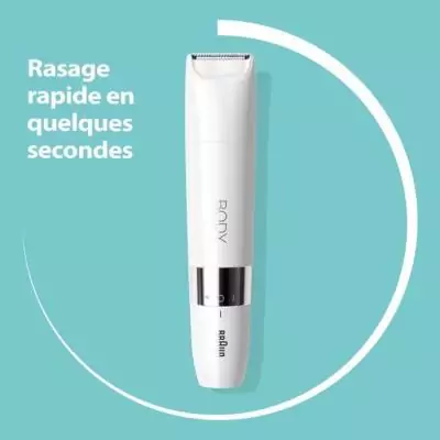 Tondeuse bikini Braun BS1000 - Coupe parfaite en toute simplicité