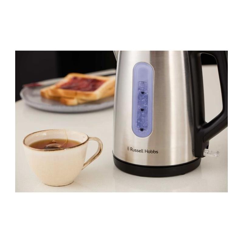 Bouilloire électrique RUSSELL HOBBS HEATON 2400W 1,7L Inox