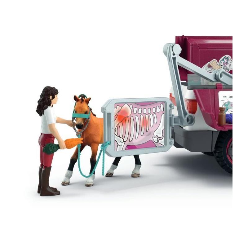 Coffret Vétérinaire mobile avec remorque SCHLEICH 42704 - Horse Club