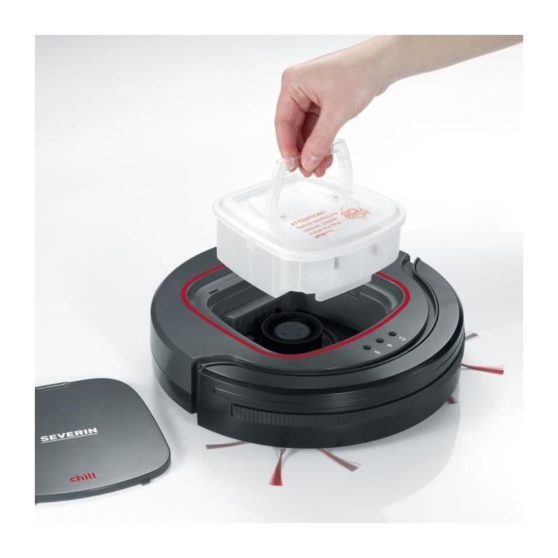 Aspirateur Robot SEVERIN - Batterie Lithium 12,8V - Autonomie 90min