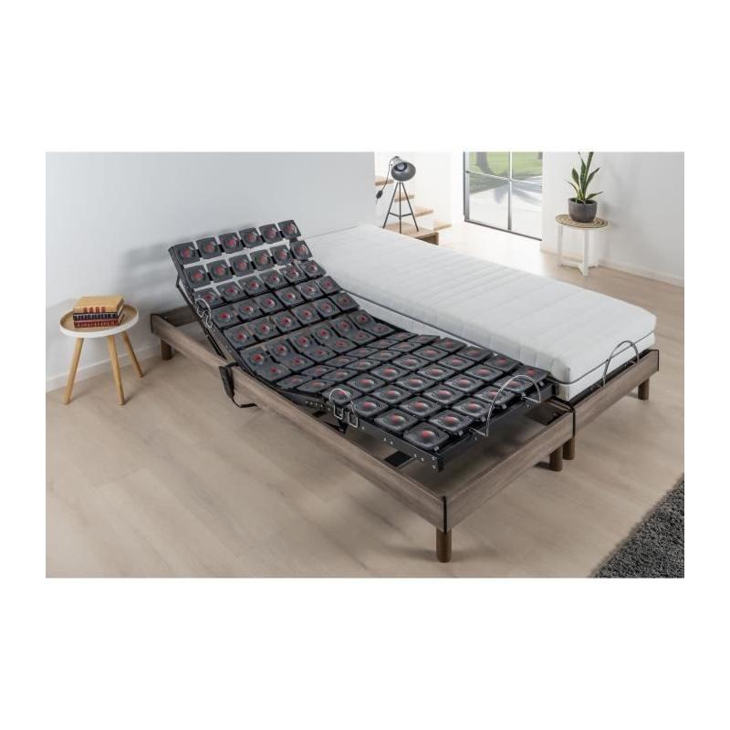 Ensemble matelas + sommiers relaxation électrique - ERGO 9 Dreamzone