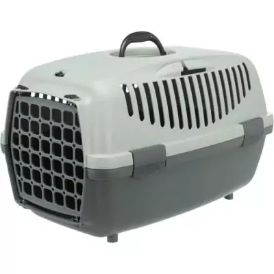 Boîte de transport Capri 3 pour chien - Taille S - Anthracite, gris et vert