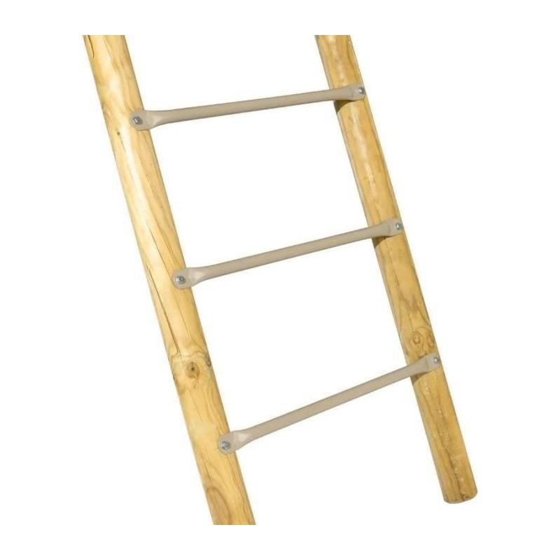Station de jeux bois et métal Techwood ARROBA - Pour 4 enfants