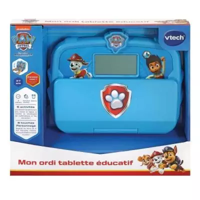 Tablette Éducative VTECH - Pat Patrouille - Pour Enfants de 3 ans et plus - Bleu