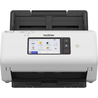 Scanner de documents bureautique recto-verso Brother ADS-4700 - Performances 40 ppm/80 ipm