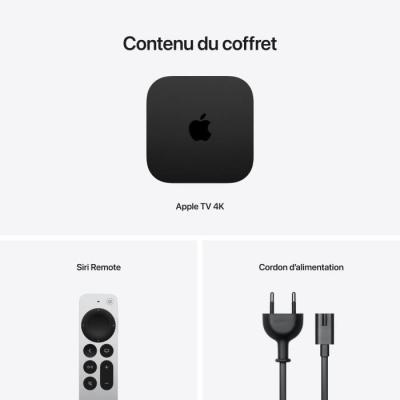 Passerelle multimédia Apple TV 4K 128 Go - La nouvelle génération