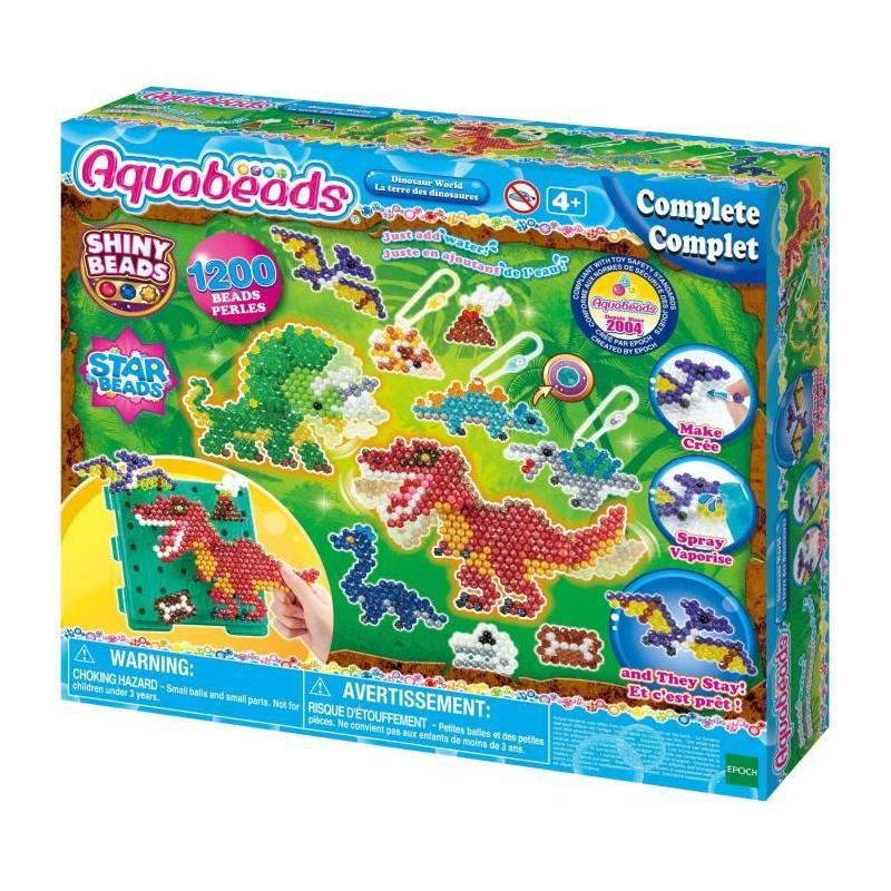 Aquabeads - La Terre des Dinosaures - Kit créatif 